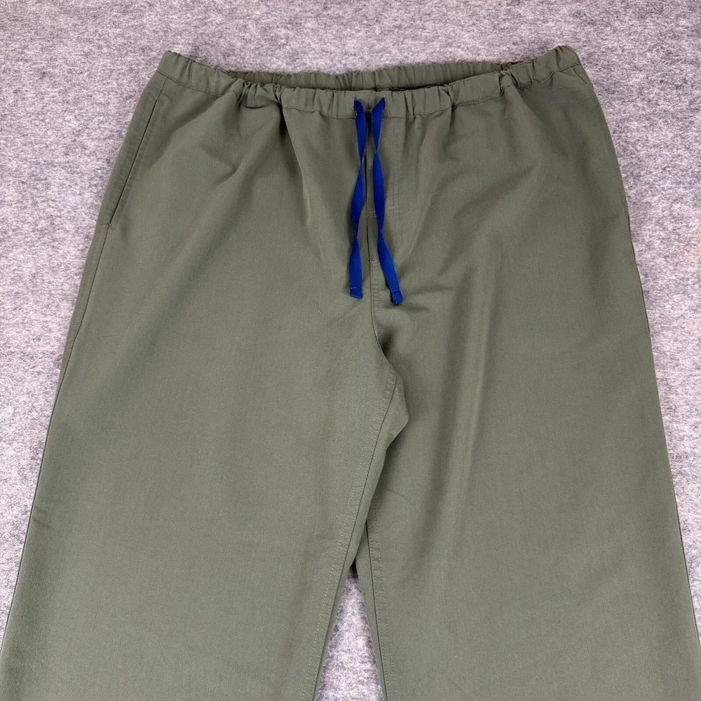 FIGS Pisco Scrub Pants FM4500S Green Mens XXL 2XL Short *